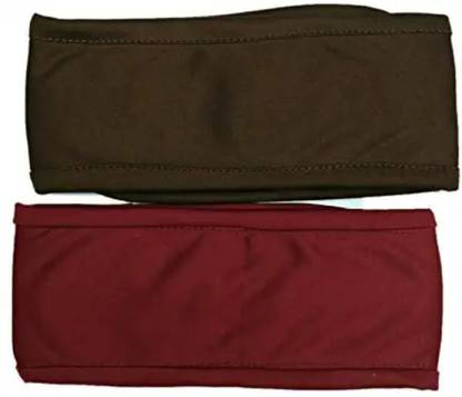 BEAUTRISTRO Women's Polycotton Facial Headbands, Stretchable Elasticized Adjustable Facial Band For Women & Men, Facial Headbands Makeup Headband