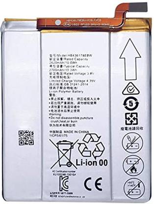 SYSTENE Mobile Battery For  Huawei Mate S CRR-UL00 CRR-L09 HB436178EBW 2700mAh