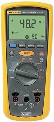 FLUKE 1507 IR Resistance Tester 1kV Insulation Tester with PI, DAR - 50V, 100, 250V, 500V, 1000V Digital Multimeter