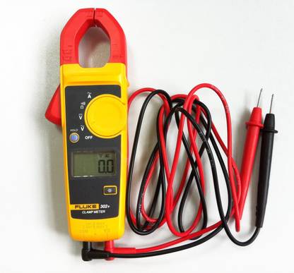 FLUKE 302+ CAT III Digital Clamp Meter - 400A AC Digital Multimeter
