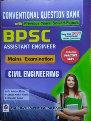 BPSC ASSISTANT ENGINEER Main Examination Question Bank Civil Engineering