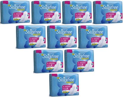 STAYFREE Sanitary Pads 6 (Pack of 10) Sanitary Pad