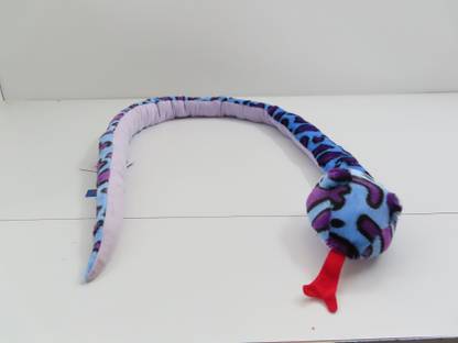Fuzzbuzz Snake Plush - Purple - 165Cm  - 8 cm