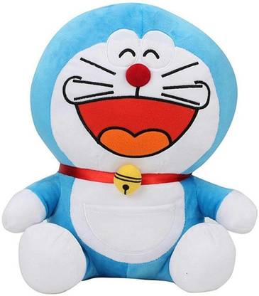 Sanvidecors Soft toy doraemon cartoon character premium quality  - 30 cm