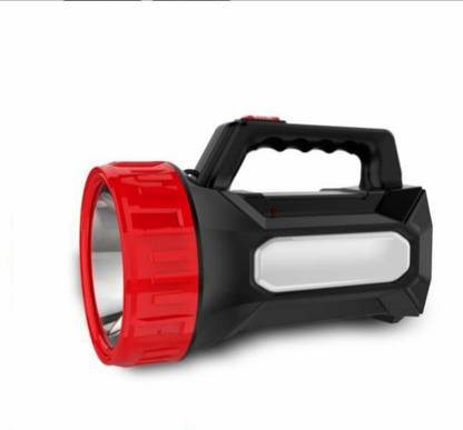 CSA Power Of 4500 Mah Battery With 50W Laser Led + Side Tube Light With Unbreackable Abs Body Water Proof & Almunium Reflector Torch