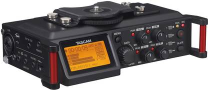 Tascam DR-70D 4-Track Portable Audio Recorder for DSLR Camera NA Voice Recorder