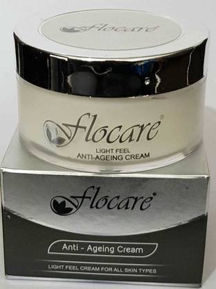 Flocare Anti Ageing Cream , With Vitami-E , Vitamin-C , Mulberry , Triple Peptides
