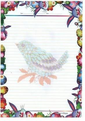 BVM GROUP A4 ART & CRAFT DESIGNER SHEETS FOR ASSIGNMENT