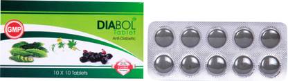 UNITY HEALTH CARE DIABOL TABLET ( Ayurvedic Medicine for Diabetes Control)