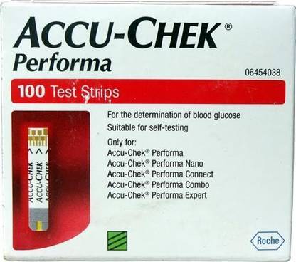 ACCU-CHEK Performa Test Strips (100) 100 Glucometer Strips