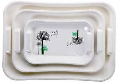 CR ENTERPRISE ACTION-387 TREE GLUEY TRAY 3 PCE SET Tray (Tray) Tray