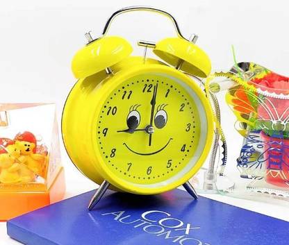 AY Enterprises Analog Yellow Clock