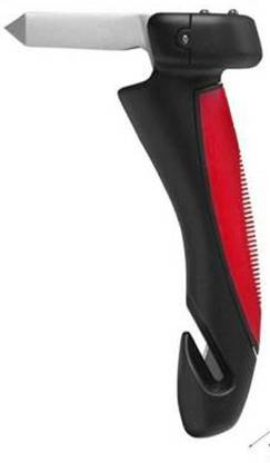 FosCadit Car Cane – All-in-One Auto Assist Handle with Built in LED Flashlight, and Window Breaker Car Safety Hammer