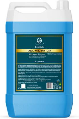 Nuerma Science Liquid hand Sanitizer with 70% ISO PROPYLE Hand Sanitizer Can