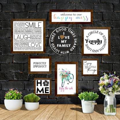 The House Of Memories Home Decorative Wooden Moulding Frames Wall Decor Hall Way Rustic Décor Set 8 In India - Wall Of Frames Home Decor The House Of Memories Home Decorative Wooden Moulding Frames Wall Decor Hall Way Rustic Décor Set 8 In India - Wall Of Frames Home Decor