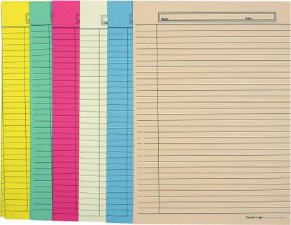 snow crafts One Side Ruled Coloured One Side Ruled A4 85 gsm A4 paper