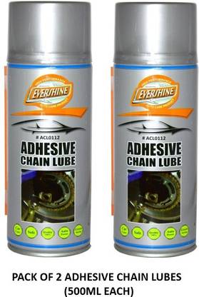 Evershine ACL0112x2 Adhesive Chain Lube 500 ML (Pack of 2) Chain Oil