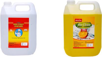 Bison Non-Fruit Vinegar and Bio Clean Lime Liquid