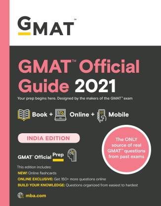 GMAT Official Guide 2021: Book + Online Question Bank India Edition