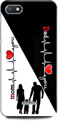Wallcraft Back Cover For Mi Redmi 6a Mother Maa Father Life Line I Love My Mom Dad Wallcraft Flipkart Com