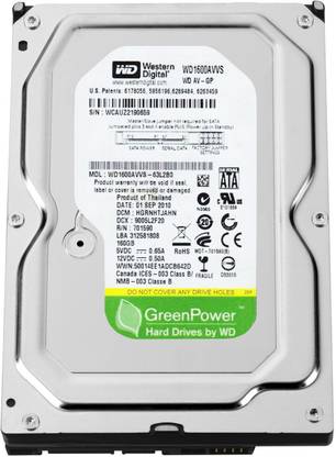 WESTERN DIGITAL green power 160 GB Desktop Internal Hard Disk Drive (HDD) (D Hard Disc 160GB PC)