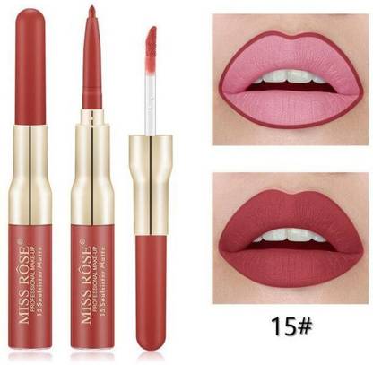 MISS ROSE Matte Lip Gloss & Lip Liner