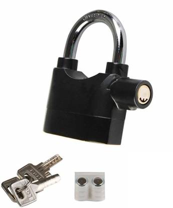 ALWAFLI Stainless Steel Alarm Lock for Anti Theft Motion Sensor Hard Lock - 1 Pc Padlock