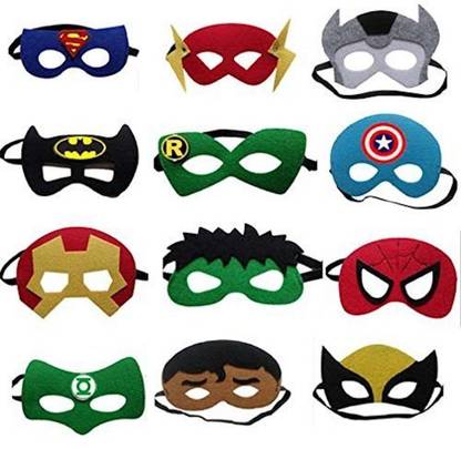 Fancy Steps Super hero mask Party Mask