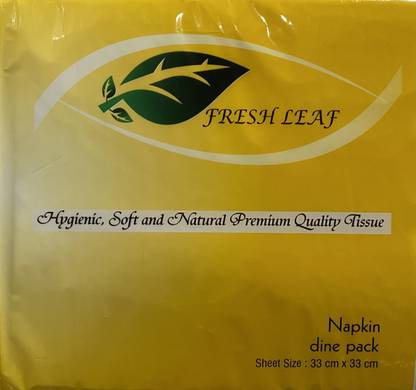 FRESH LEAF FL SOFT TISSUE NAPKIN White Paper Napkins