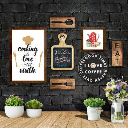 The House of Memories Kitchen Wall Decor, Kitchen Quote Wall ...