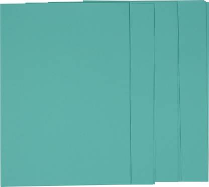 snow crafts SINGLE UNRULED A4 130 gsm Coloured Paper