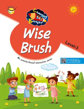 Wise Brush Level-3 Senior KG Coloring Books For Kids, Early Learning Nursery, Preschool And Primary Children Books Of Wise Brush Level-3