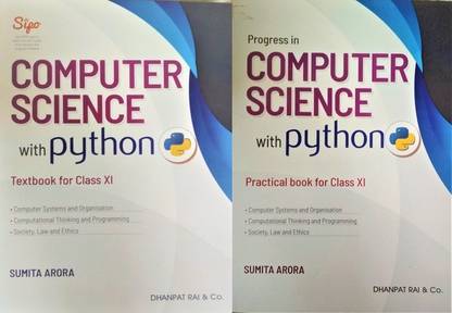 Computer Science With Python Textbook For Class 11th Sumita Arora