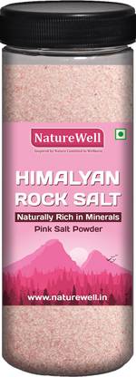 Naturewell 200 Gram Premium Quality Himalayan Rock Salt for Better Health Himalayan Pink Salt