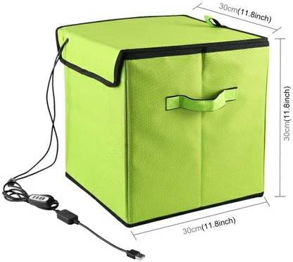 You We Protect Portable UVC Sterilization and Disinfection Box with Timer Option | Germicidal UVC Box | Kills 99.9% of Germs Viruses & Bacteria | Sterilize & Sanitize | Wide Application for Clothes/Shoes/Groceries/Cash/Documents/Files/Courier / Packets/Jewellery/Toys/Beauty Tools / Phone/ Mobiles / Masks etc | Big Box of 12 X 12 X 12 inces Box UV Sterilization Box