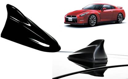 Auto Kite Black Shark Fin Replacement Signal (AM/FM)Receiver Antenna For Nissan GT-R Hidden Vehicle Antenna