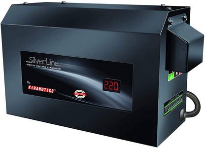किरानोटिक्स A.C. Stabilizer SLD 4.0 KVA /150 V 1.5 ton तक के एयर कंडीशनर के लिए (हाई और लो कट ऑफ)