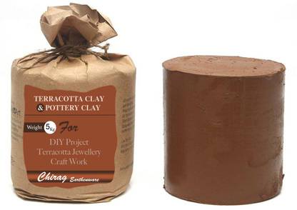 Chirag Enterprise teracota-5kg Art Clay