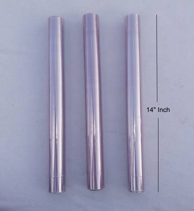 Pankaj Book & Notebook Cover Binding Roll 3 Pieces, Semi Transparent in Purple Shade, 14 Inch x 8 Meter x 3 Pcs Book Cover