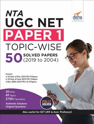 Nta UGC Net Paper 1 Topic-Wise 50 Solved Papers