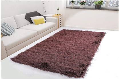 RM Handloom 3 ft  X 5 ft Polyester Carpet