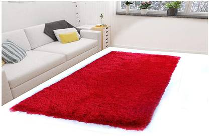 RM Handloom 3 ft  X 5 ft Polyester Carpet