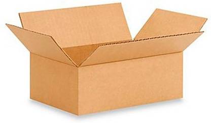 SPS BOXES Corrugated Craft Paper Safe Packaging, Shipping, E Commerce, 3 Ply Size (9 Inches * 6 Inches * 3 Inches) Packaging Box