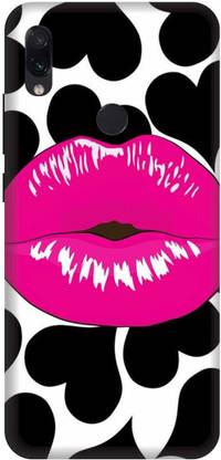 Clickzone Back Cover for Redmi Note 7s Printed- kissing - Mobile Back Cover