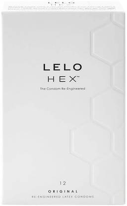 LeloHex Condoms - 12 unit in 1 Pack Condom