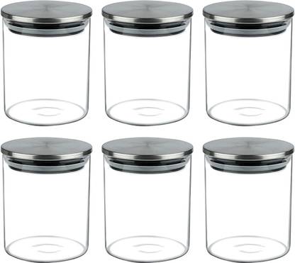 UNIQUEWARE UNIQUEWARE Glass Food Storage Jar, Borosilicate ...