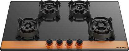 FABER Hob/Hobtop Utopia HT 804 BR CI Glass Automatic Hob