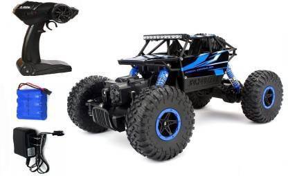 hph craft Metal Remote Controlled Rock Crawler RC Monster Truck Blue Color Remote Control Rock Car Blue Color