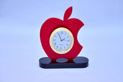 Winz Awards Analog Red Clock