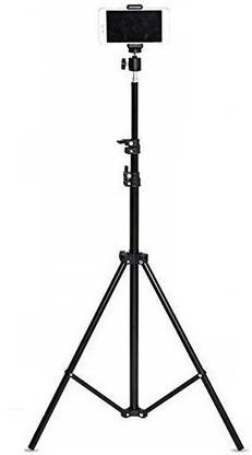 subton 7 Feet Big Height Tripod Stand for Light, Mobile Phone, Camera for Beauty Parlor Saloon Studio Bridal Make Over Online Video Calling Conference & Tutorials Tripod